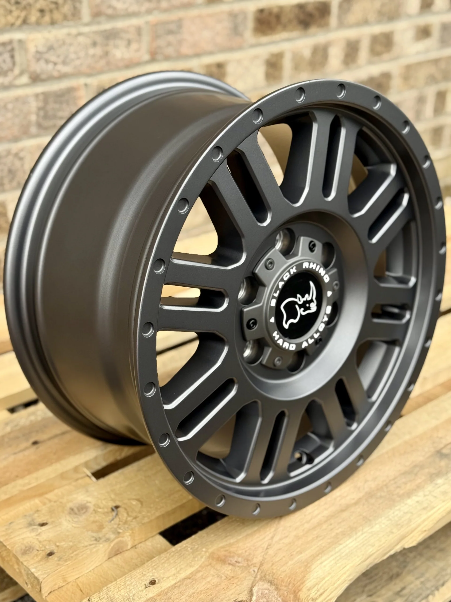 16" Mercedes Sprinter Volkswagen Crafter Black Rhino Yellowstone Alloy Wheels - Image 3