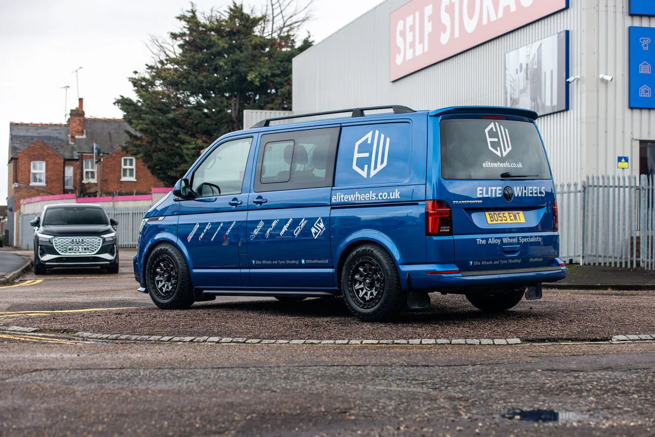 17" Volkswagen Transporter Fuel Covert Matt Grey Alloy Whees - Image 8