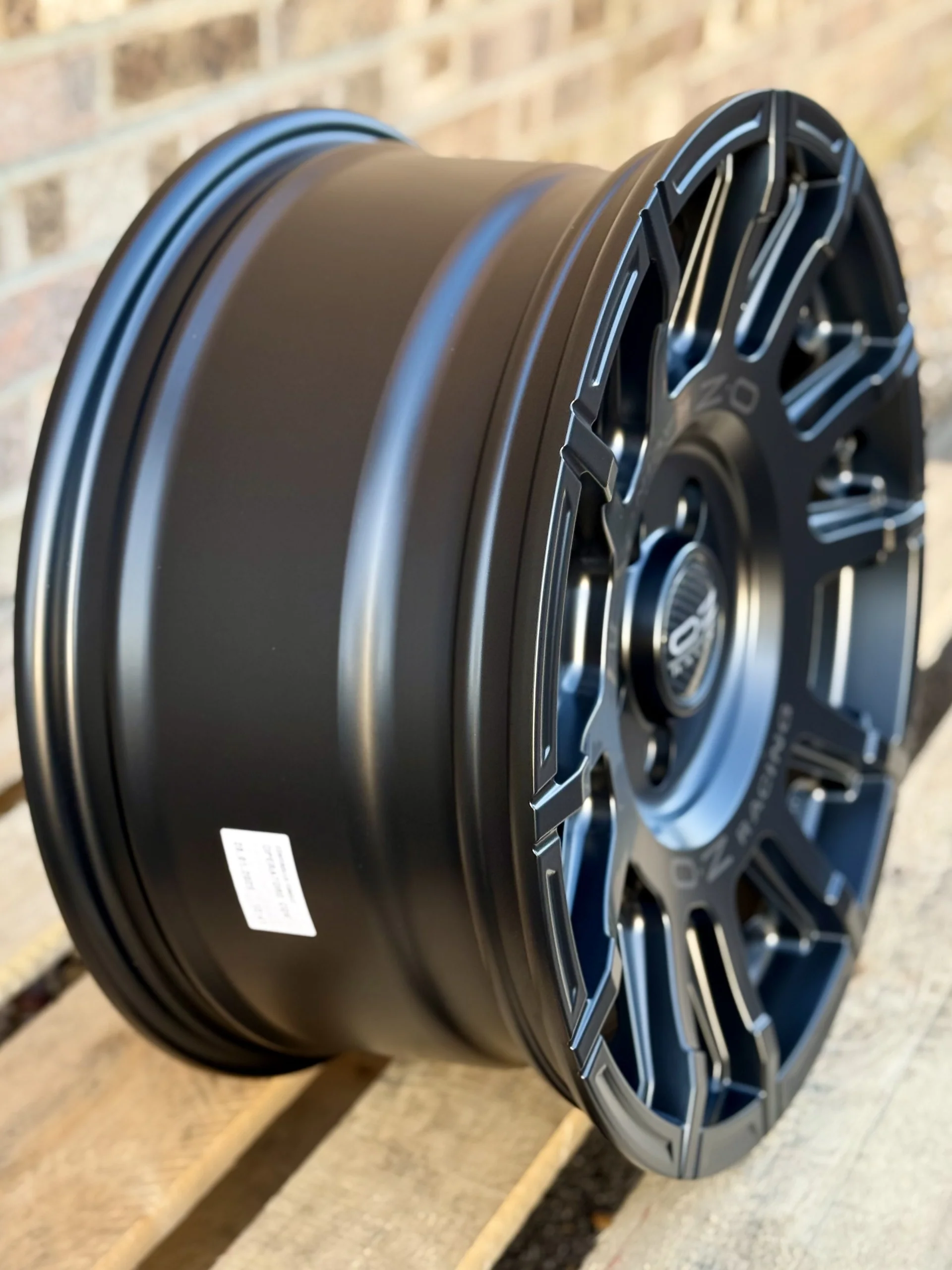 17" Volkswagen Transporter OZ Rally Legend Matt Black Alloy Wheels - Image 3