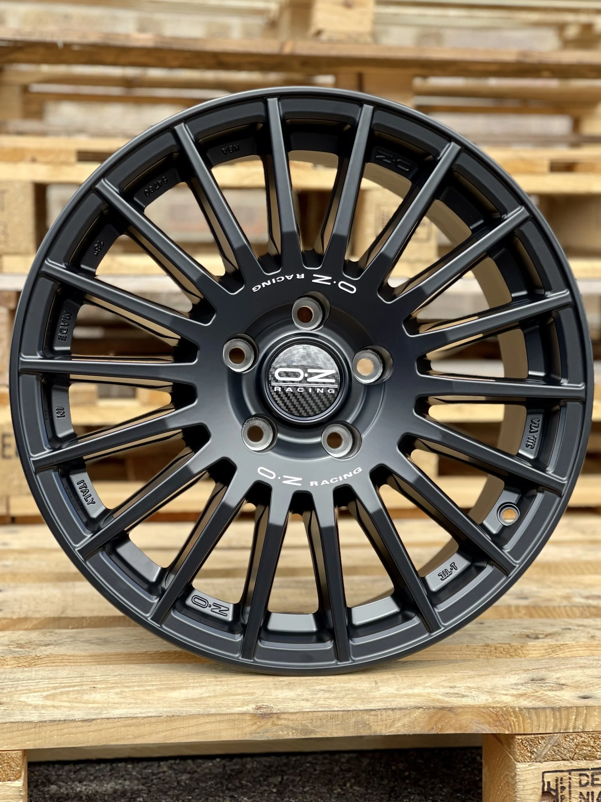 18" Volkswagen Transporter T5 T6 OZ Rally Desert Alloy Wheels - Image 2