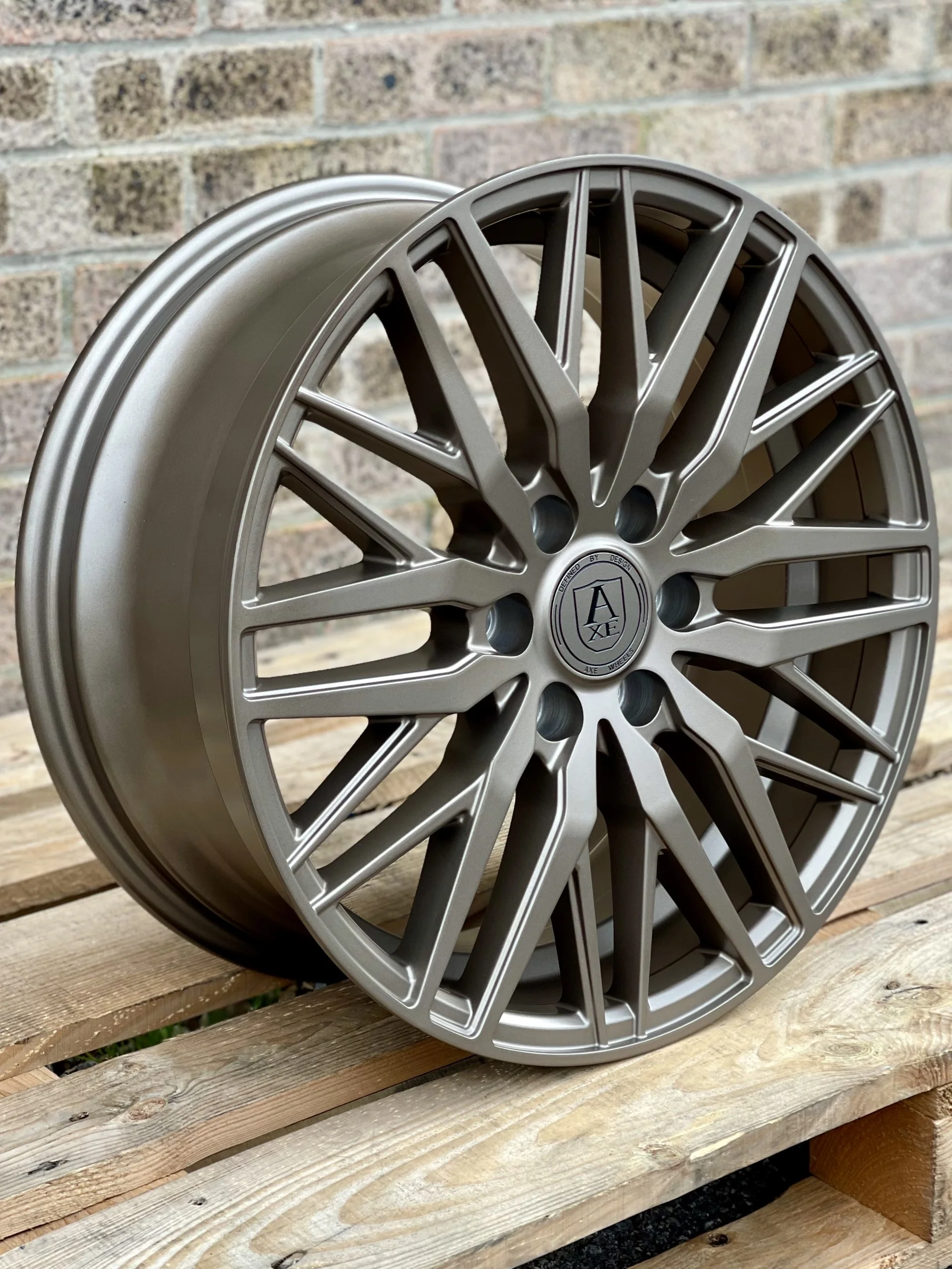 18" Ford Transit Custom 2024 AXE EX30T Satin Bronze Alloy Wheels - Image 3
