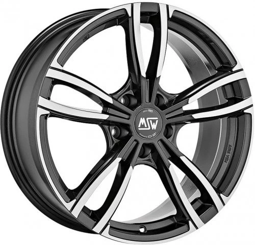 2 x MSW MSW 73 GLOSS DARK GREY FULL POLISHED / 2 x MSW MSW 73 GLOSS DARK GREY FULL POLISHED