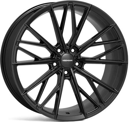 2 x Veemann V-FS60 Gloss Black / 2 x Veemann V-FS60 Gloss Black