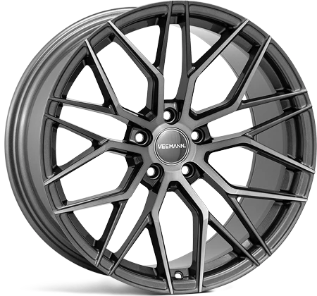 2 x Veemann VC520 Dark Graphite Machined / 2 x Veemann VC520 Dark Graphite Machined