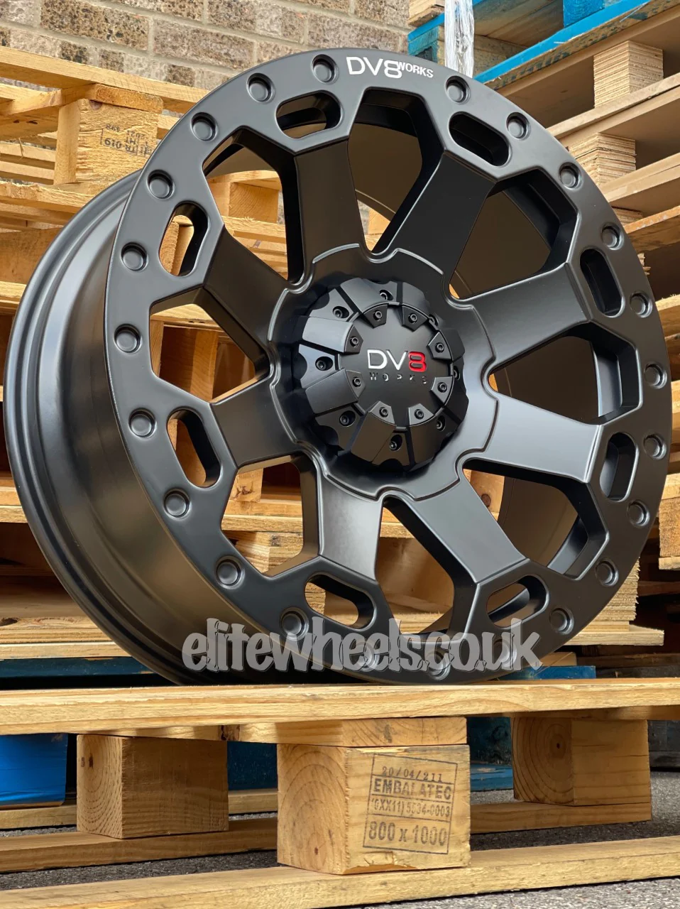 20" Toyota Hilux DV8 Works Concept Matt Black - Image 4