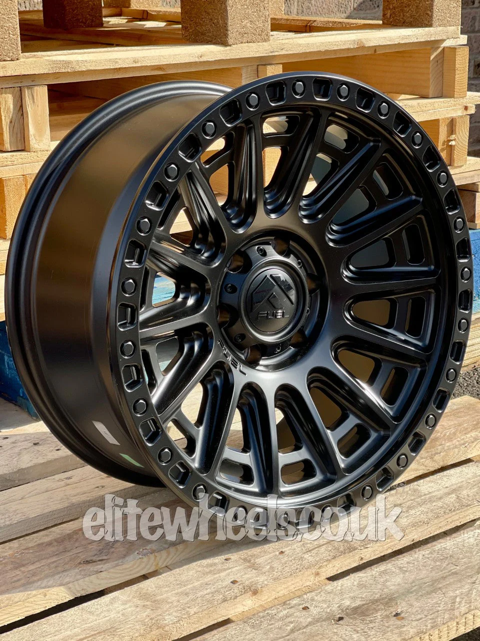 20" Toyota Hilux Fuel Cycle Matt Black Alloy Wheels - Image 4