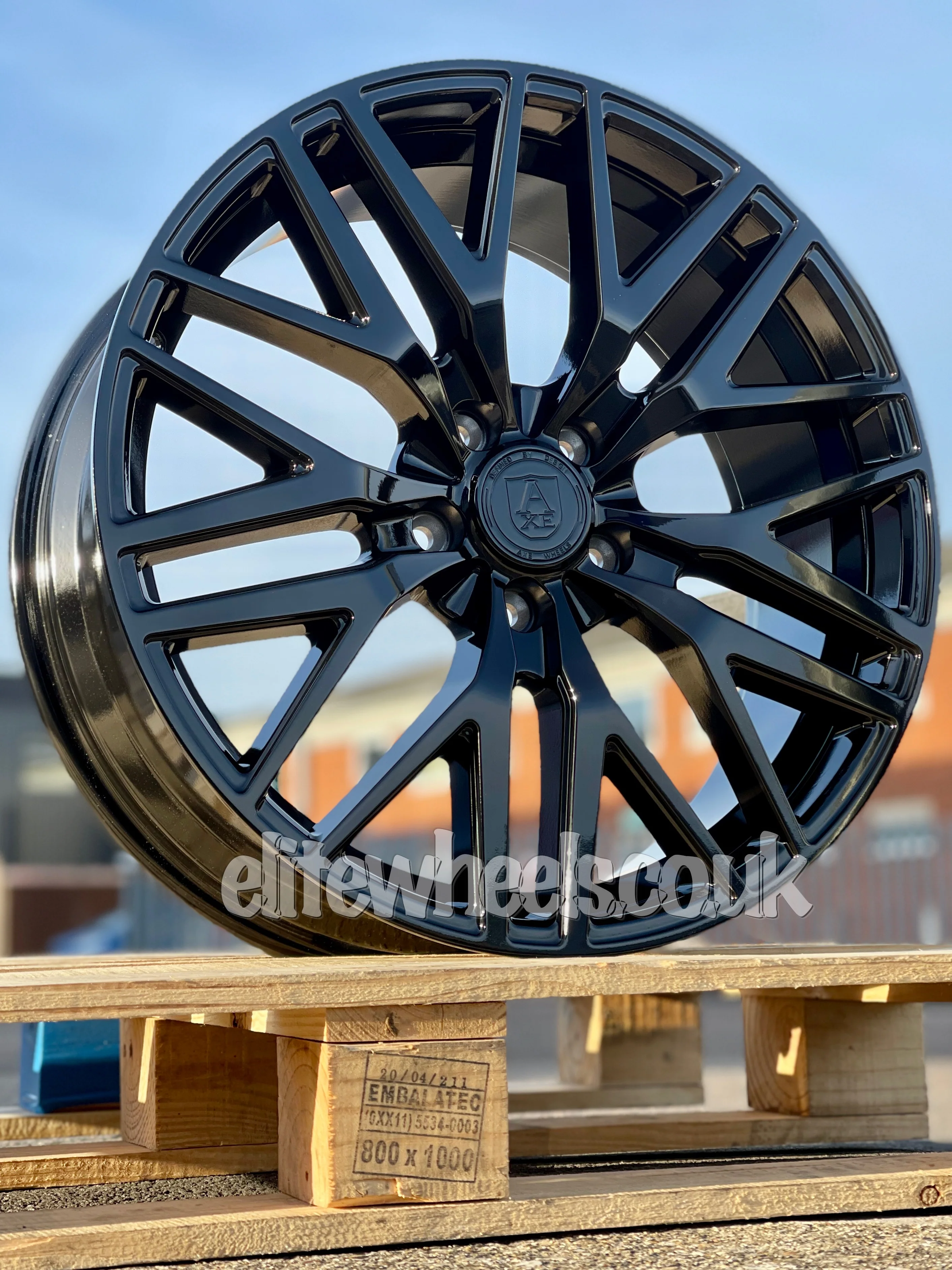 20" Volkswagen Crafter MAN TGE AXE EX30T Gloss Black - Image 3