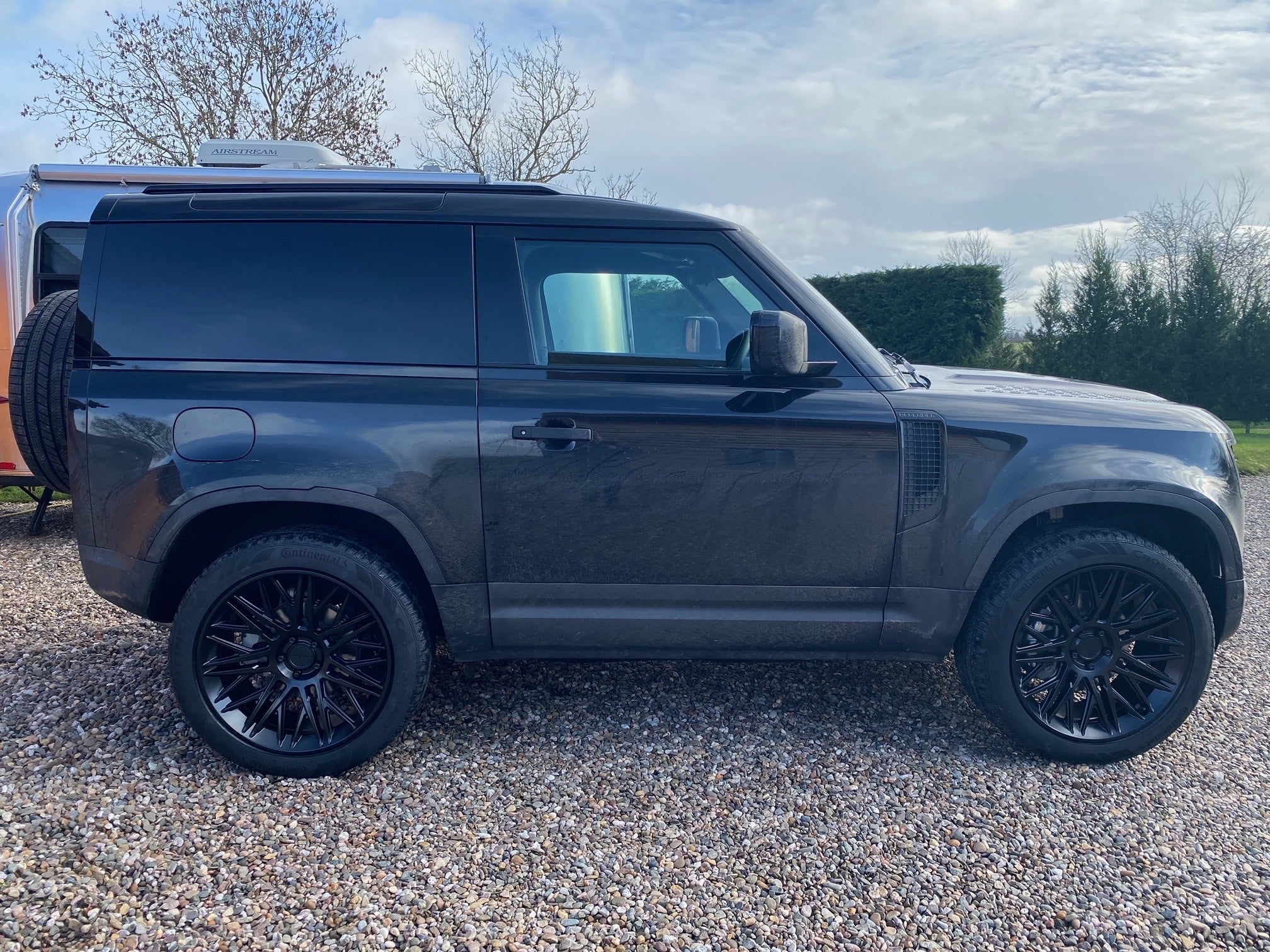 22" Land Rover Defender L663 Rotiform JDR Matt Black - Image 4