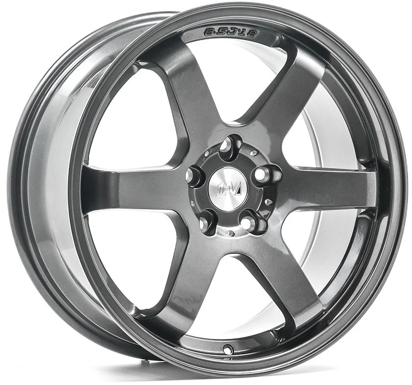 4 x 1AV ZX6 GUNMETAL & 4 x 235/40R18 95Y XL GOODYEAR FP EAGLE F1 ASYMMETRIC 2