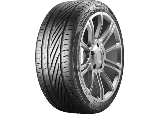 4 x AXE EX14 BLACK & POLISHED & 4 x 255/35R20 97Y XL UNIROYAL FR RAINSPORT 5 - Image 2
