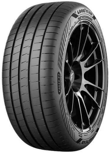 4 x AXE EX30 GLOSS BLACK & 4 x 255/45R19 104Y XL GOODYEAR FP EAGLE F1 ASYMMETRIC 6 - Image 2