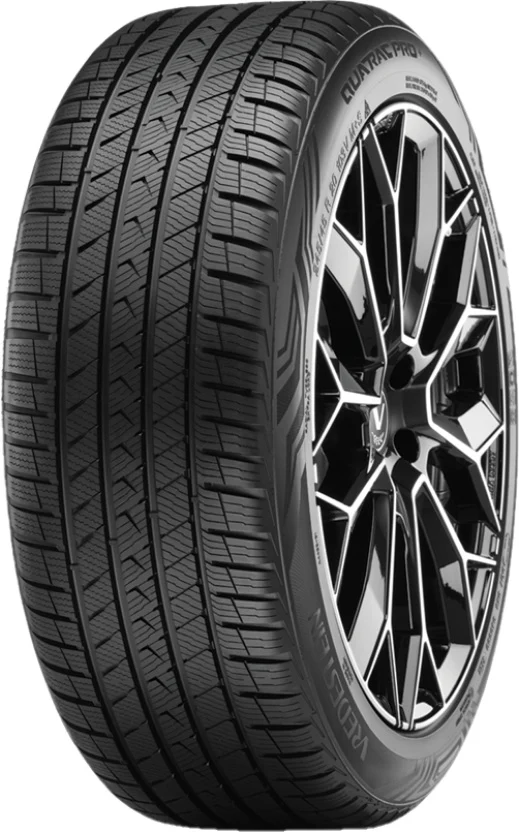 4 x AXE EX44 GLOSS BLACK & 4 x 225/60R17 103V XL VREDESTEIN QUATRAC PRO+ - Image 2