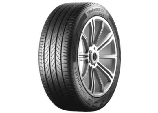 4 x AXE EX46 GLOSS BLACK & 4 x 205/40R17 84W XL CONTINENTAL FR ULTRACONTACT - Image 2
