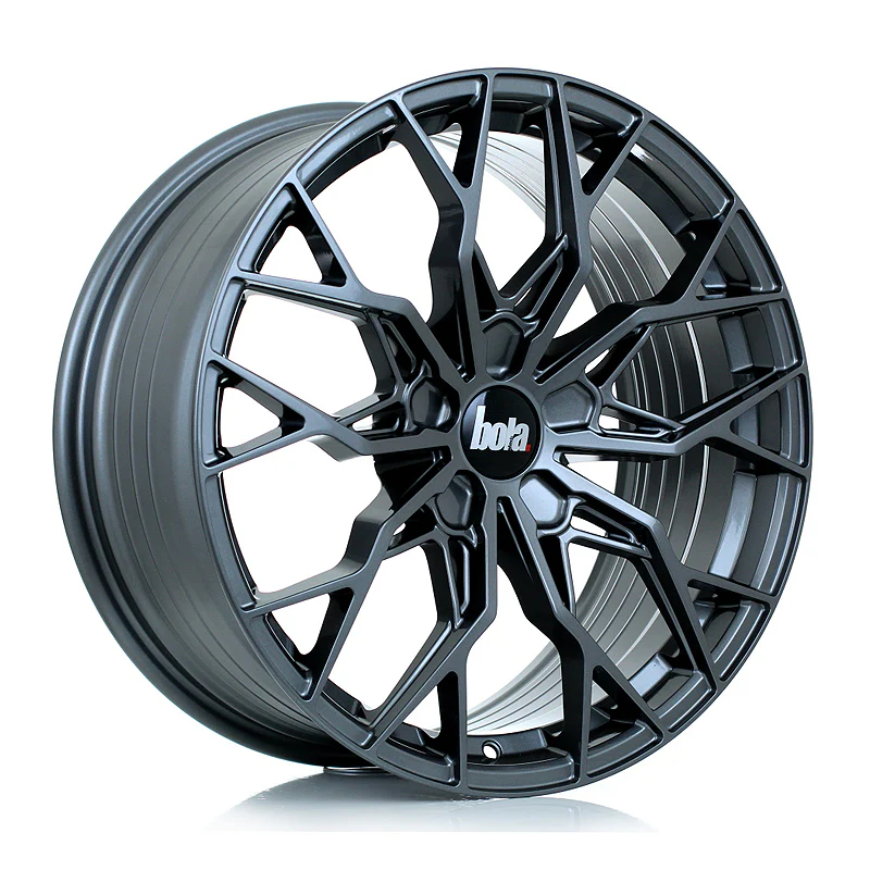 4 x BOLA FLX GLOSS GUNMETAL & 4 x 235/35R19 91Y XL CONTINENTAL FR CONTISPORTCONTACT 6 *