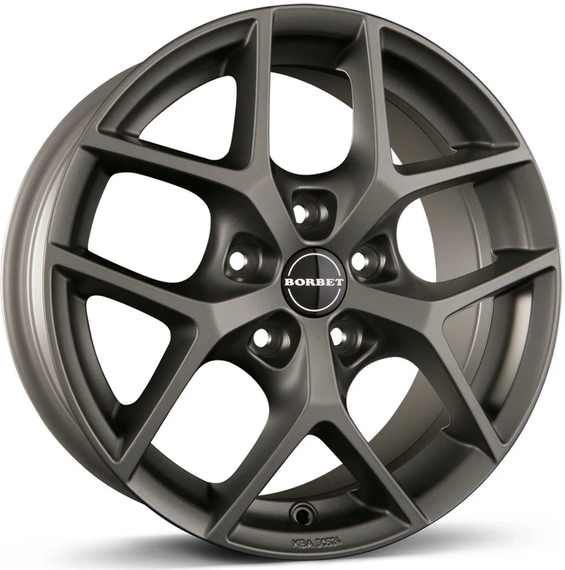 4 x Borbet Y titan matt & 4 x 225/45R17 94V XL BRIDGESTONE TURANZA T005 AO
