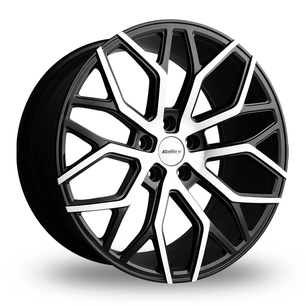 4 x Calibre CV2 Black / Polished & 4 x 245/35R20 95W XL ILINK L-ZEAL 56