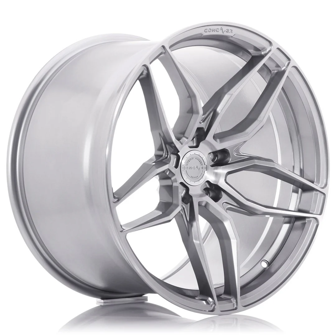 4 x Concaver CVR3 Brushed Titanium & 4 x 285/30ZR22 (101Y) XL CONTINENTAL FR CONTISPORTCONTACT 7 AO