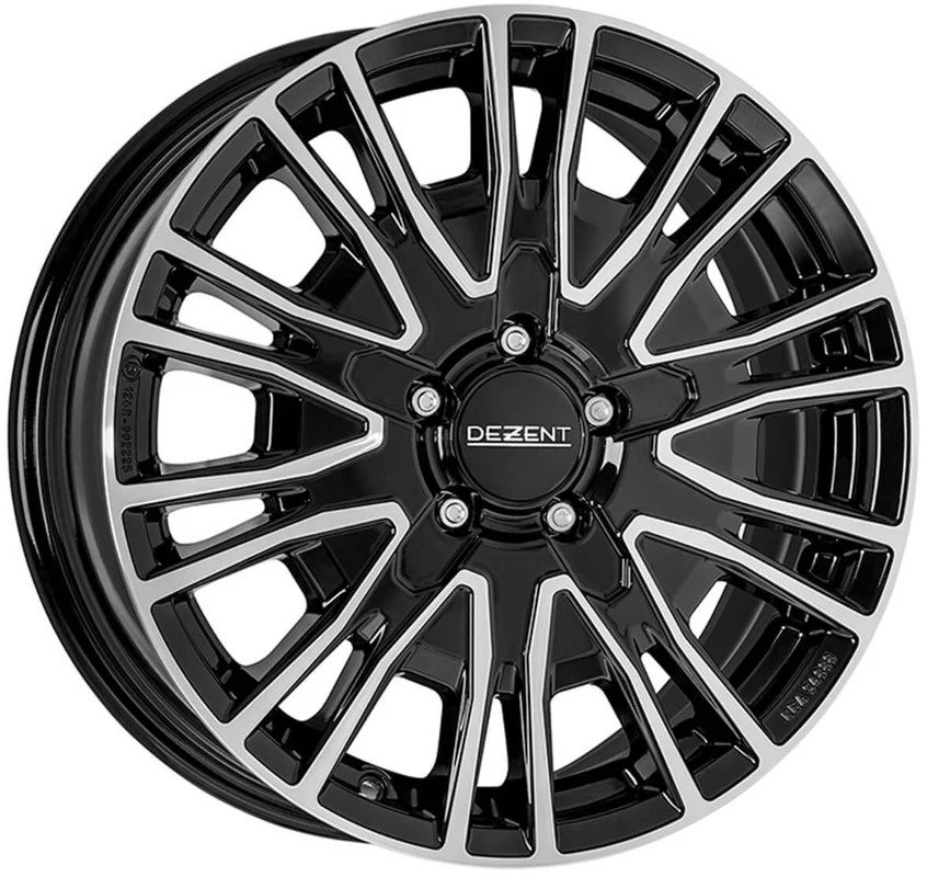 4 x Dezent KE dark Black / Polished