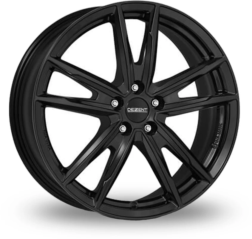 4 x Dezent KF black Black & 4 x 235/65R17 108V XL FALKEN WILDPEAK A/T AT3WA