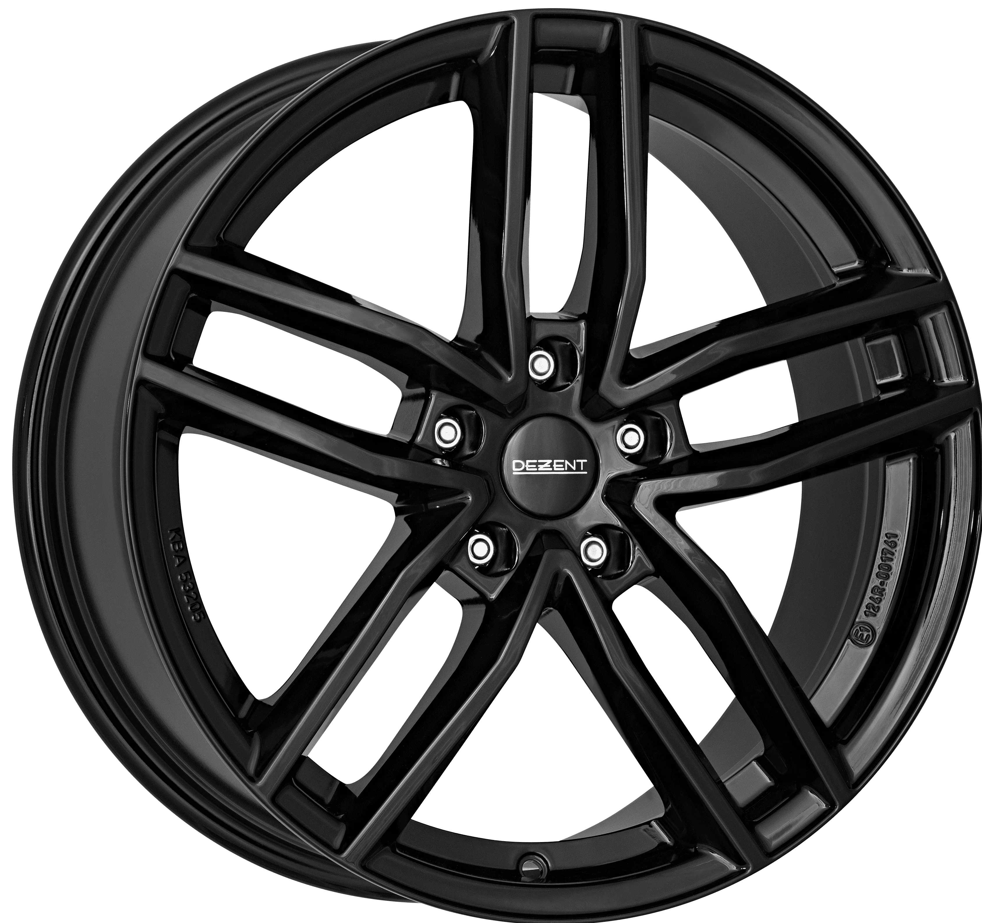 4 x Dezent TR black Black