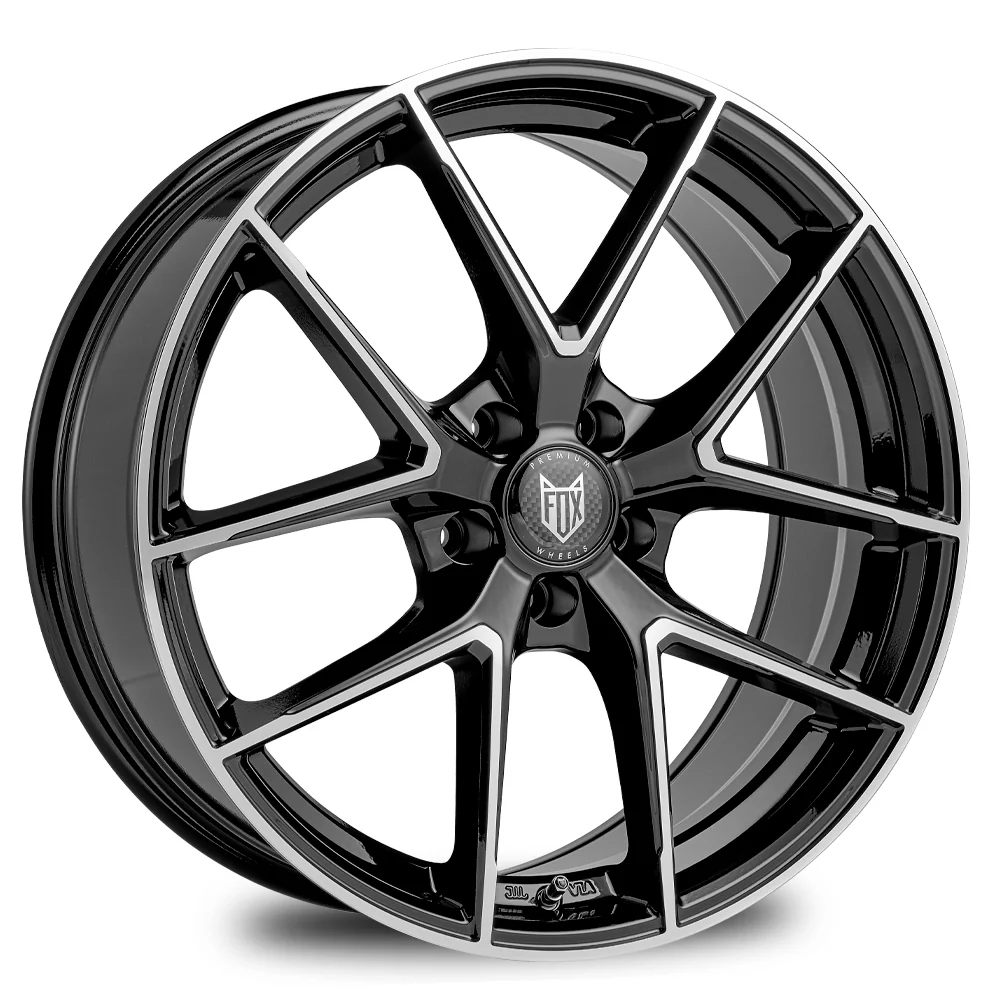 4 x FOX FX5 BLACK POLISH