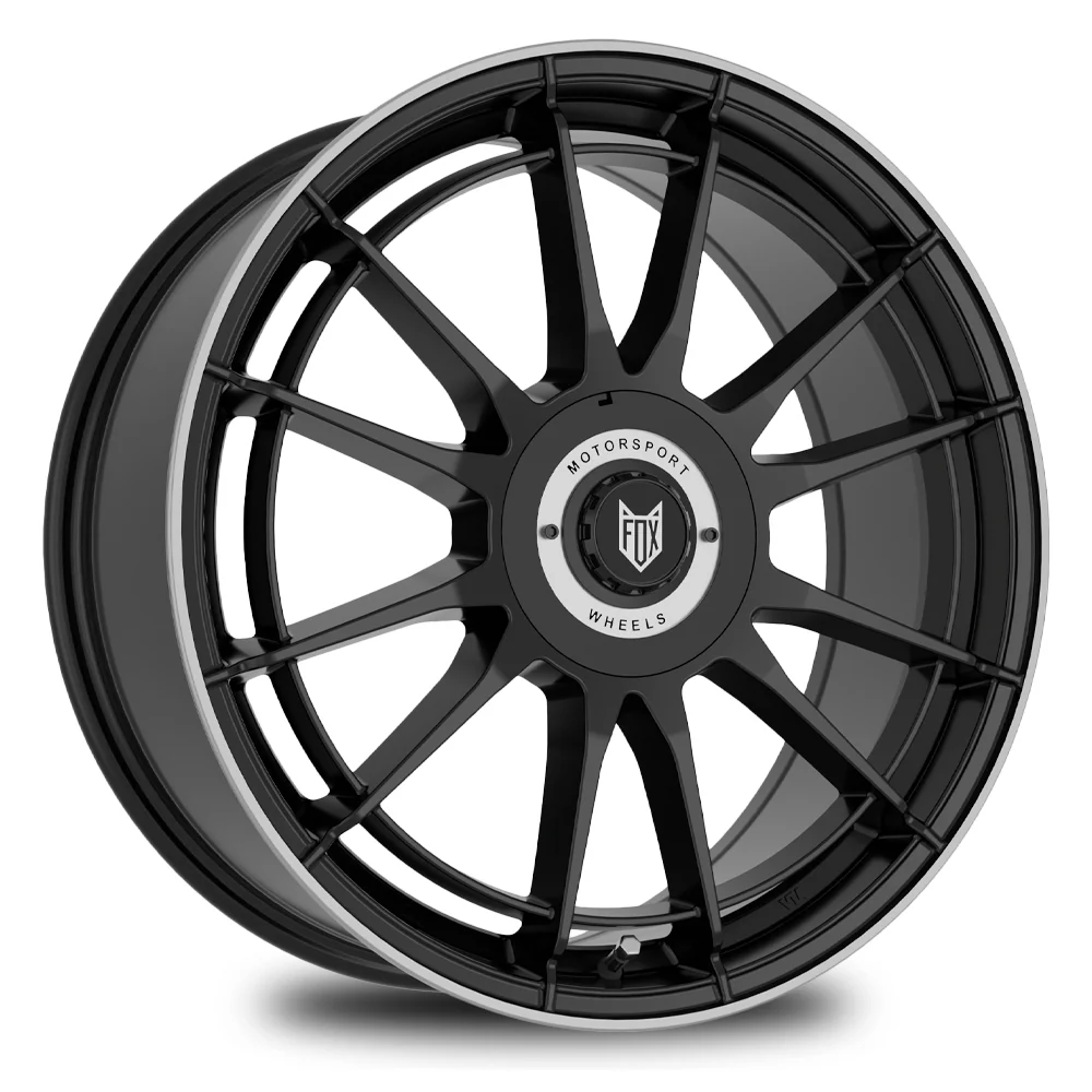 4 x FOX VR4 SATIN BLACK POLISH LIP & 4 x 215/55R16 97W XL TRIANGLE RELIAX TOURING TE307