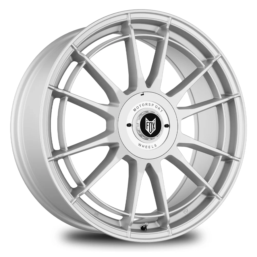 4 x FOX VR4 SATIN SILVER & 4 x 205/60R16 96H XL ROADSTONE EUROVIS SPORT 04