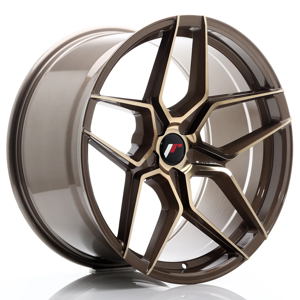 4 x JR Racing JR34 Platinum Bronze & 4 x 255/40R20 101Y XL MICHELIN PILOT SPORT 4 AO