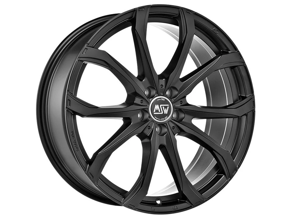 4 x MSW MSW 48 MATT BLACK & 4 x 195/40ZR17 81W XL APLUS A610