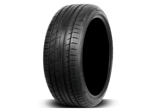 4 x ROMAC STEALTH BLACK/POLISH & 4 x 235/55R18 104V XL ACCELERA IOTA ST-68 - Image 2