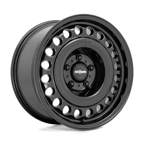 4 x Rotiform 1PC R191 STL GLOSS BLACK & 4 x 255/60R20 GO WRNGL AT 113HXL [4]