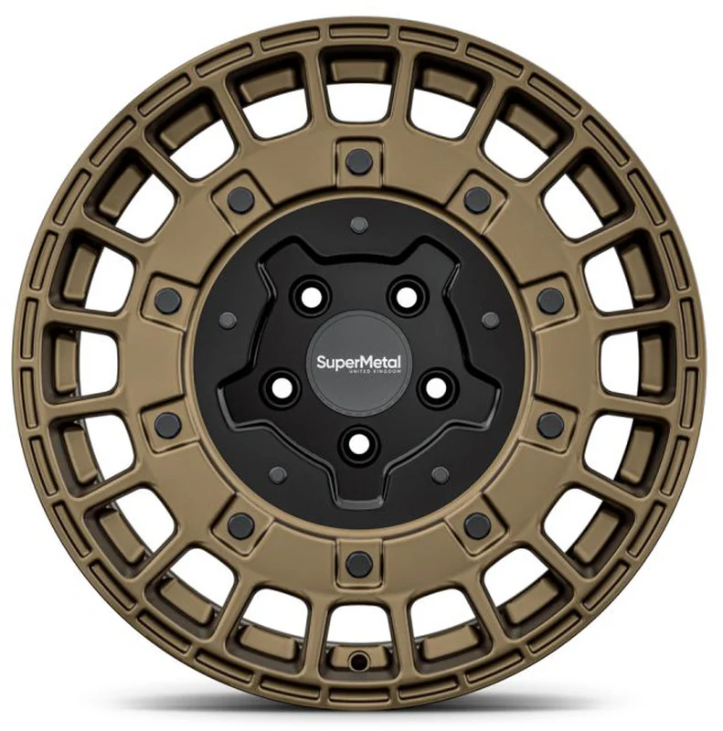 4 x SuperMetal Rig ultra matt bronze & 4 x 235/50R18 GO ASYMM2 101W EAGF1 FPXL