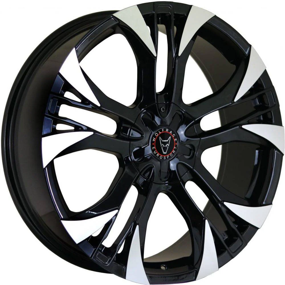 4 x Wolfrace Eurosport Assassin GT2 Gloss Black Polished & 4 x 245/40R20 PIR PZERO MOE 99YXLRFT