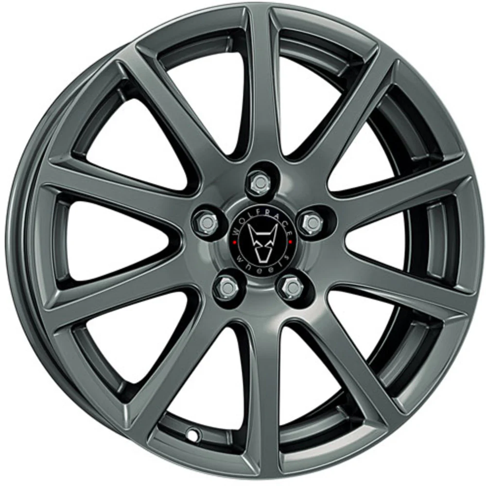 4 x Wolfrace Eurosport TUV Milano titanium