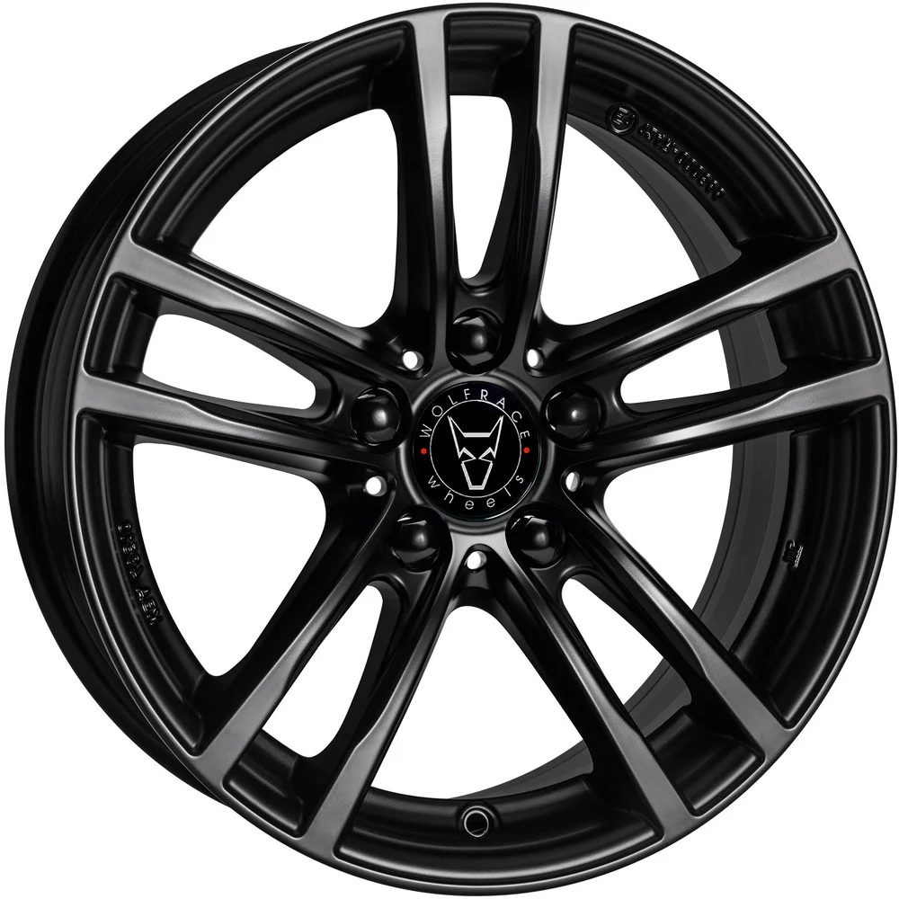 4 x Wolfrace Eurosport TUV X10X racing black