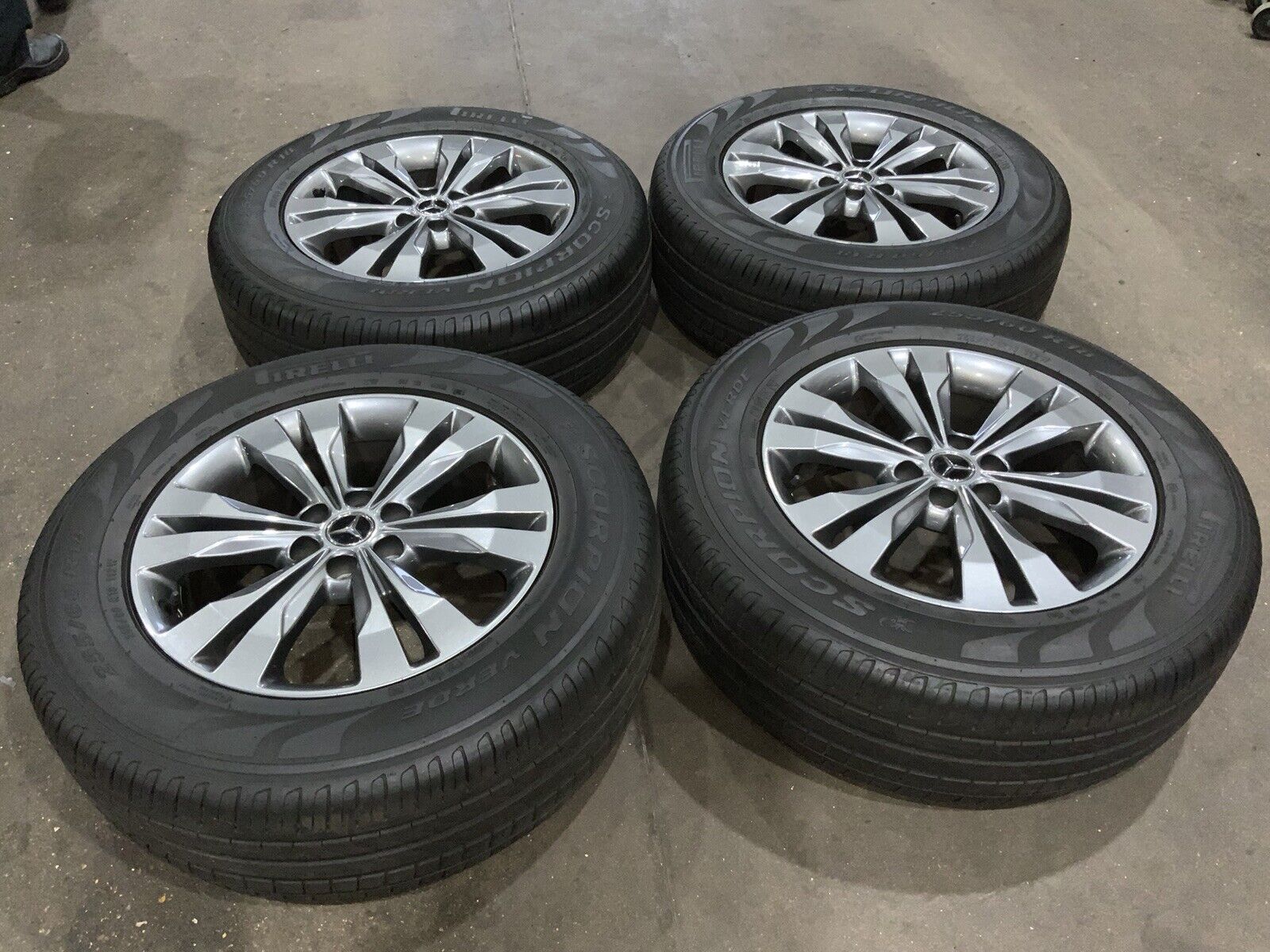 GENUINE MERCEDES X CLASS 18" ALLOY WHEELS & TYRES WILL ALSO FIT NAVARRA - Image 8