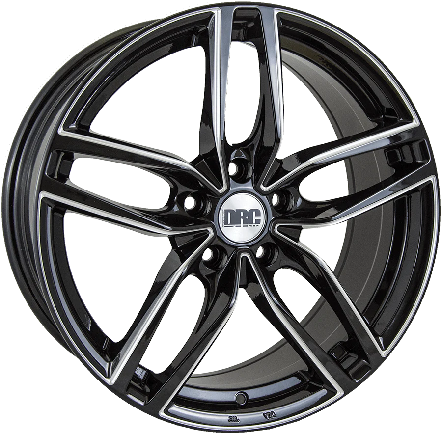 4 x DRC DRS Black / Polished