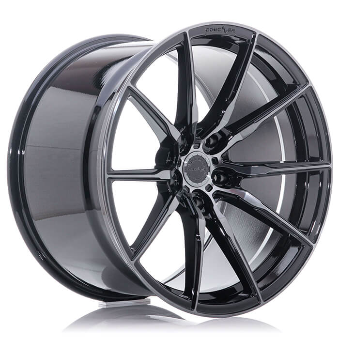 FRONT Wheel & Tyres Package( Concaver CVR4 Double Tinted Black + 265/40R21 FALKEN FK520 SUV 105YXL )