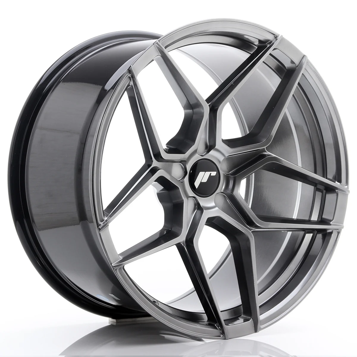 FRONT Wheel & Tyres Package( JR Racing JR34 Hyper Black + 225/40R18 COMFORSER CF700 92WXL )