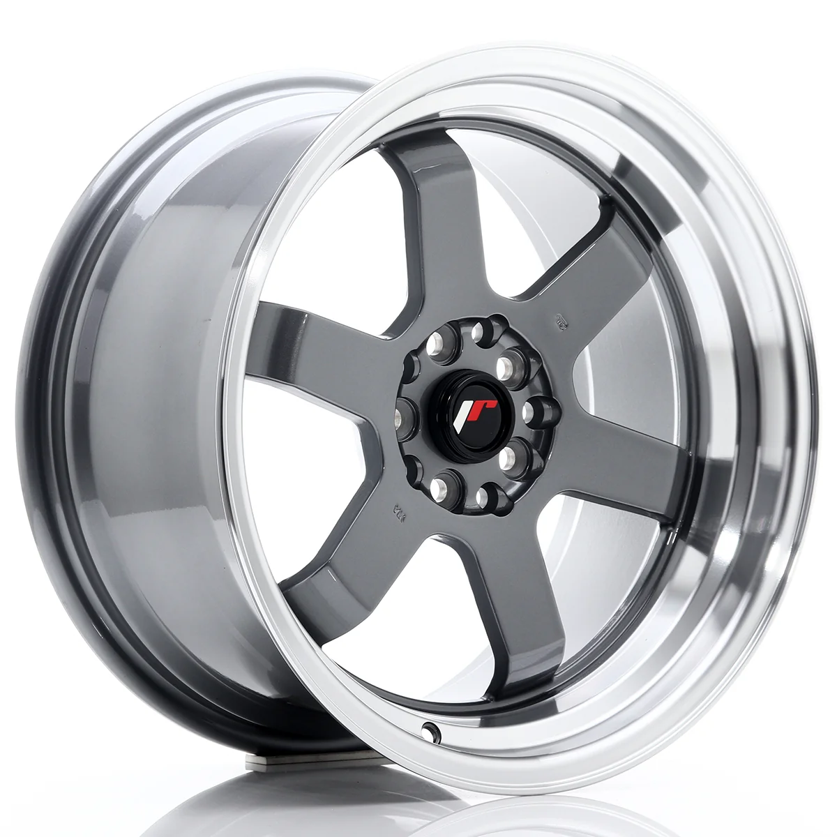 JR Racing JR12 Gun Metal w/Machined Lip
