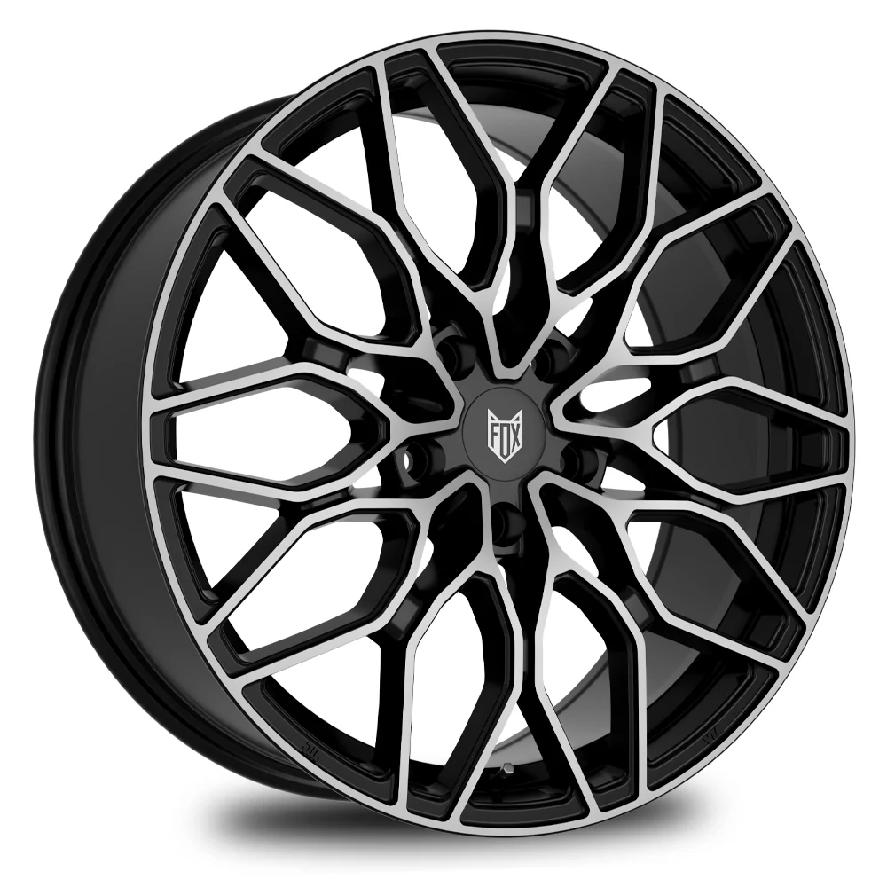 REAR Wheel & Tyres Package( FOX FX9 BLACK POLISH + 275/30ZR19 FALKEN FK510 96Y XL )
