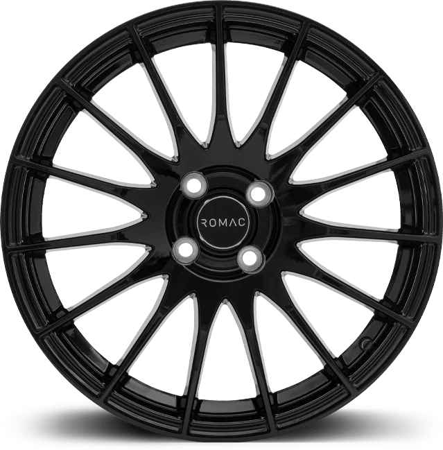 4 x ROMAC Pulse Gloss Black