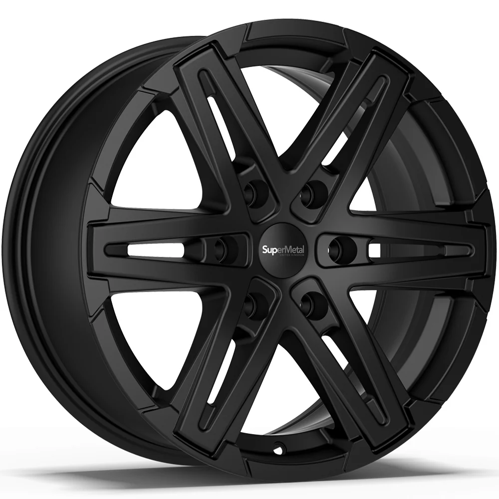 SuperMetal Compass mat black