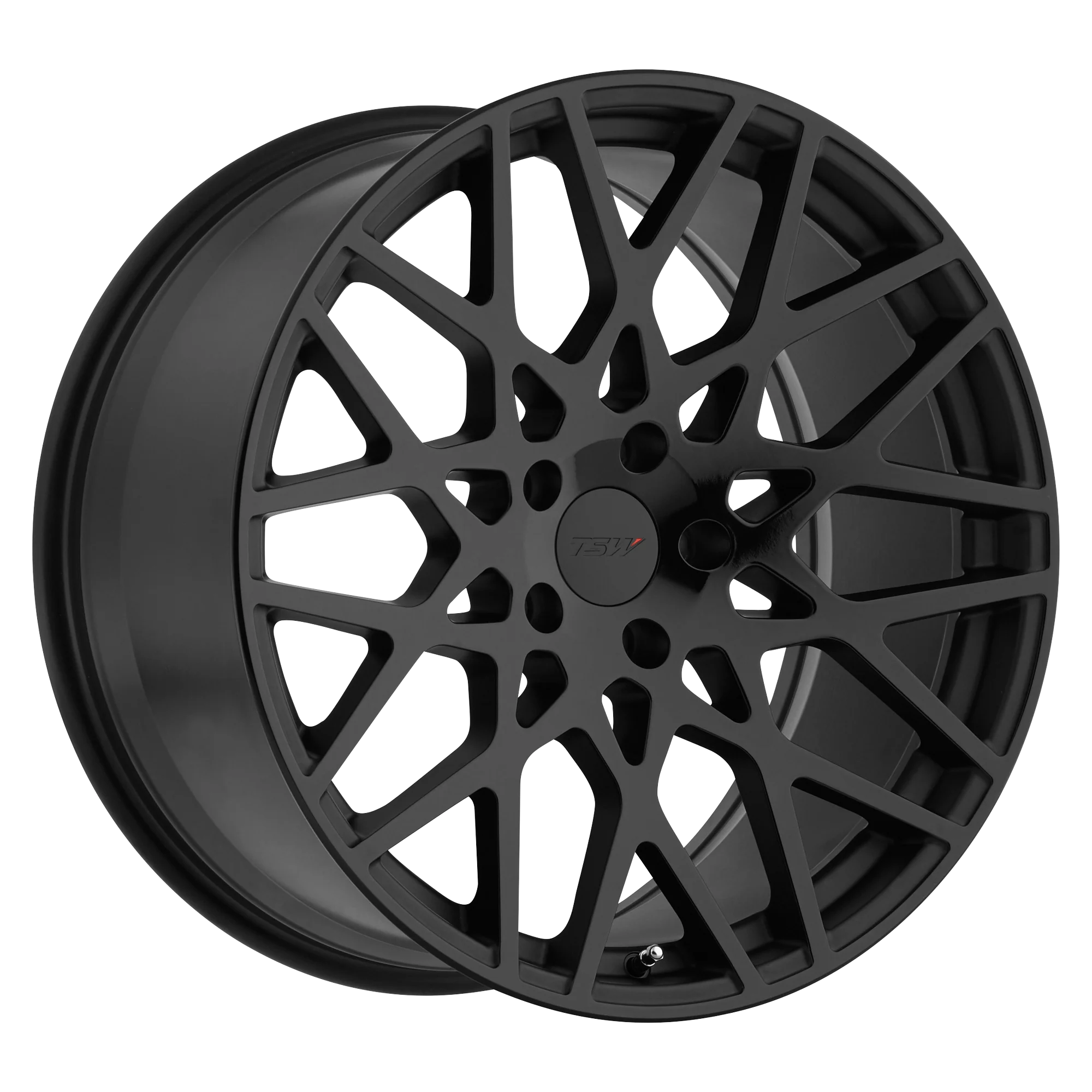 TSW VALE DOUBLE BLACK - MATTE BLACK W/ GLOSS BLACK FACE