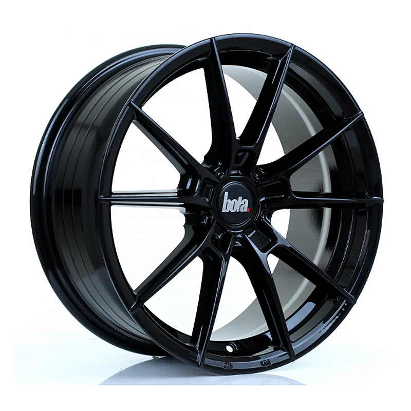 Wheel & Tyres Package( BOLA B19 GLOSS BLACK + 205/45R17 MI PILOT SPORT 5 88Y XL )