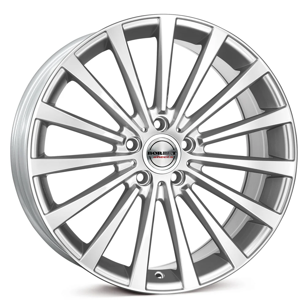 Wheel & Tyres Package( Borbet BLX brillant silver + 225/40R18 KORM ALL SEASON 92Y XL )