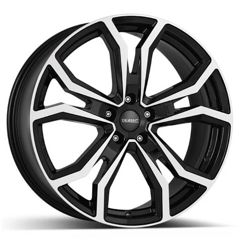 Wheel & Tyres Package( Dezent TV dark Black / Polished + 245/35ZR20 FALKEN FK520 95Y XL )