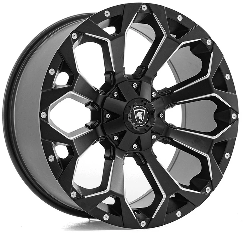 Wheel & Tyres Package( SPARTAN SW1 SATIN BLACK & CHAMFERED + 255/50R20 FALKEN FK520 SUV 109YXL )