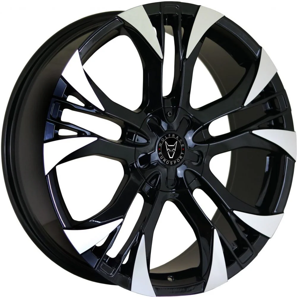 Wheel & Tyres Package( Wolfrace Eurosport Assassin GT2 Gloss Black Polished + 285/50R20 CF CF1100 AT[5]119/6S OWL )