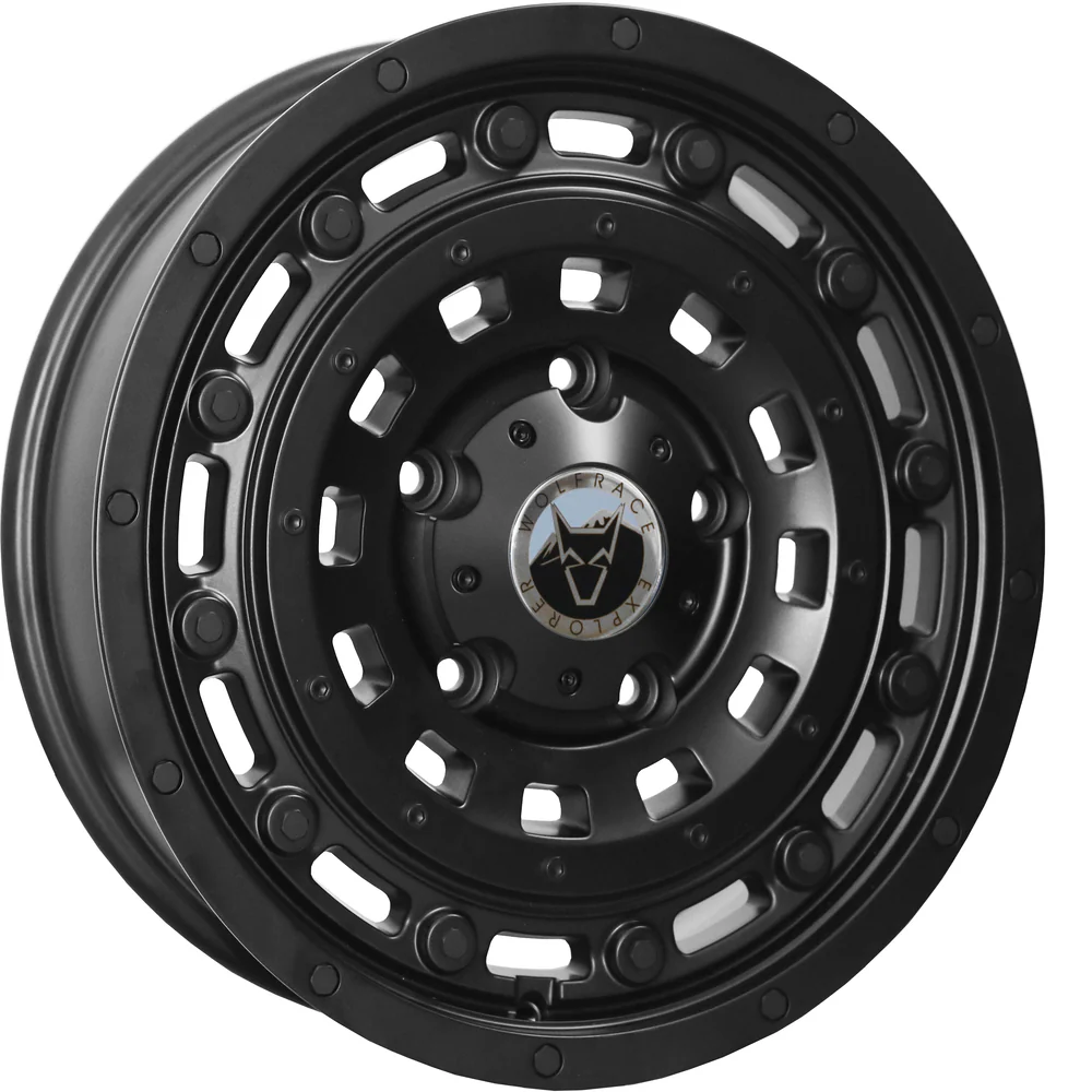 Wheel & Tyres Package( Wolfrace Explorer Overland Matt Black + 215/75R16C MICH AGIL CROSCLIM 113R )